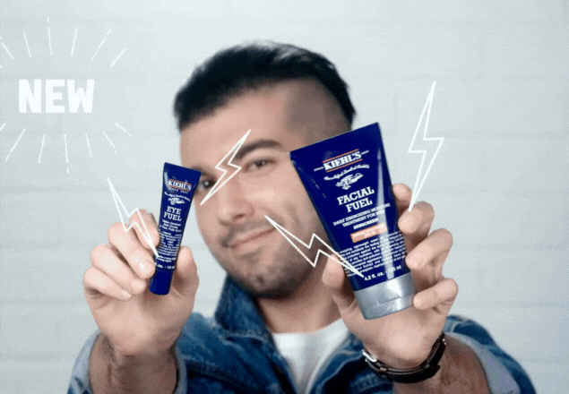 Crema pentru zona ochilor la barbati Eye Fuel, 15 ml, Kiehl's